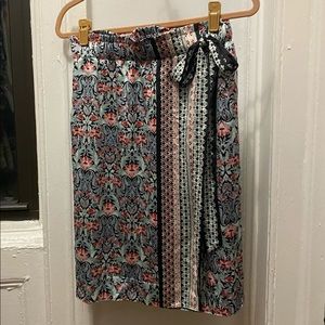 NWT Silky LOFT Kerchief Skirt with Bow